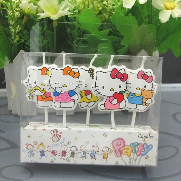 Set di 5 Candele Kawaii HelloK - Candle Supplies Kit recensione e prezzo