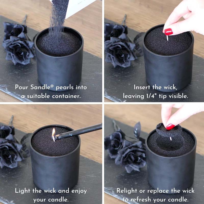 Sabbia Nera per Candele con St - Candle Supplies Wholesale recensione e prezzo